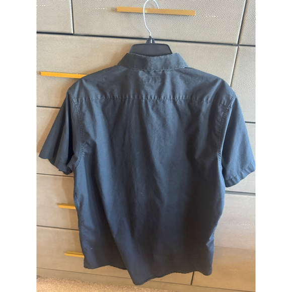 Galaxy by Harvic Black Button Down Casual Shirt Large - Picture 4 of 7